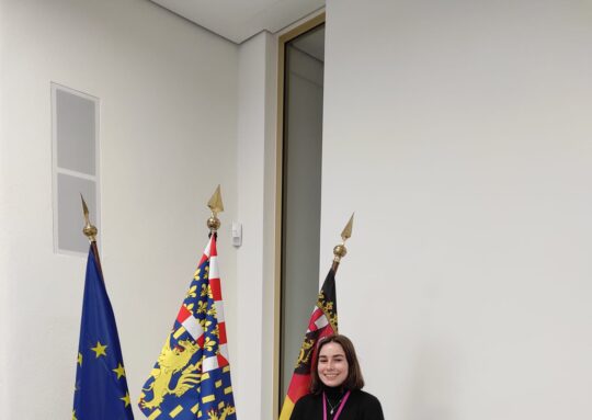 Lucille, élève de 1 Abibac, ésignée présidente du Parlement européen des jeunes 
